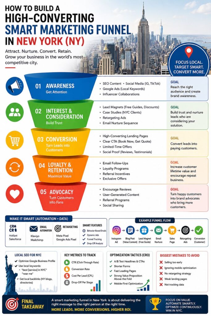 How to Build a High-Converting Smart Marketing Funnel in New York (NY ...