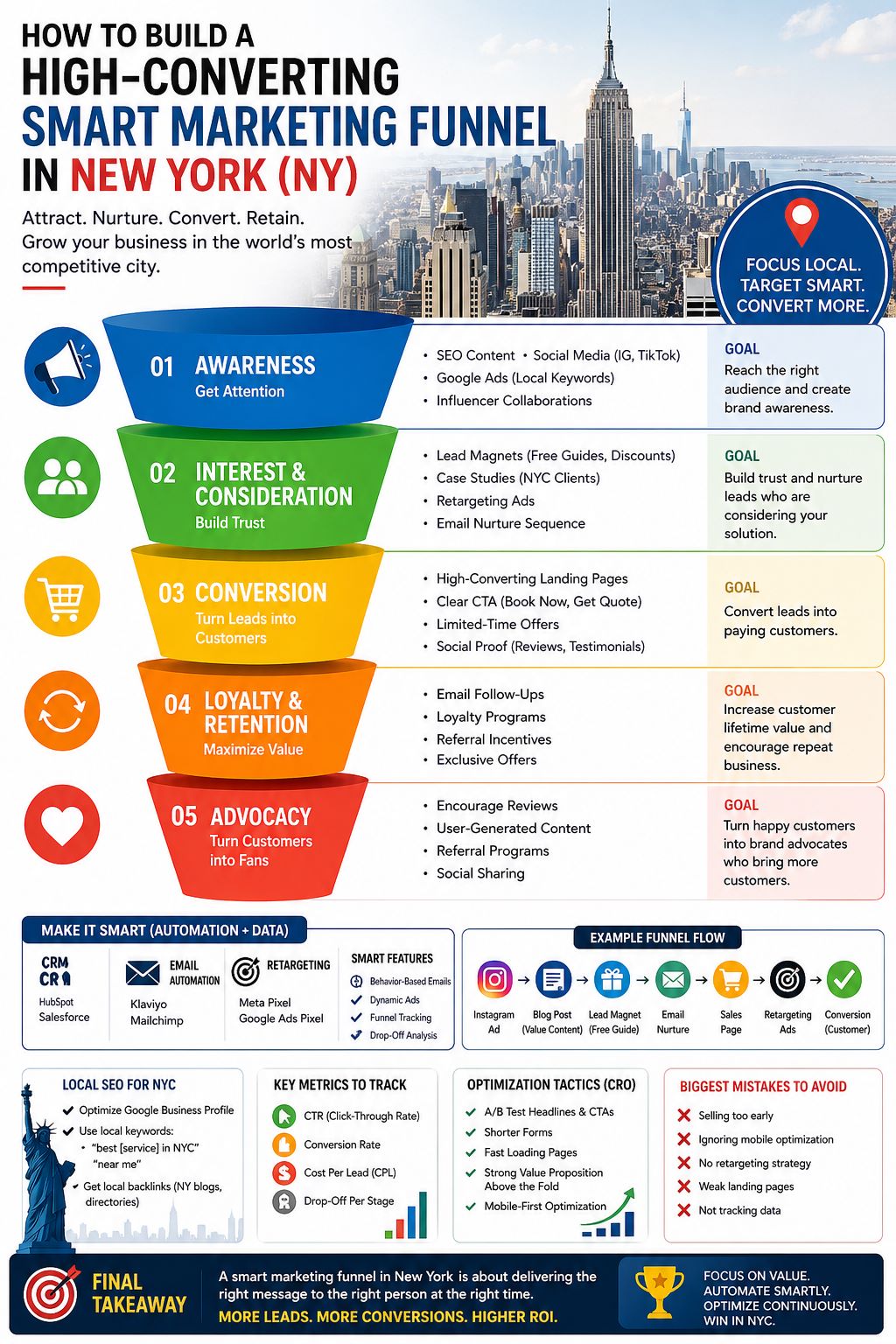 How to Build a High-Converting Smart Marketing Funnel in New York (NY)